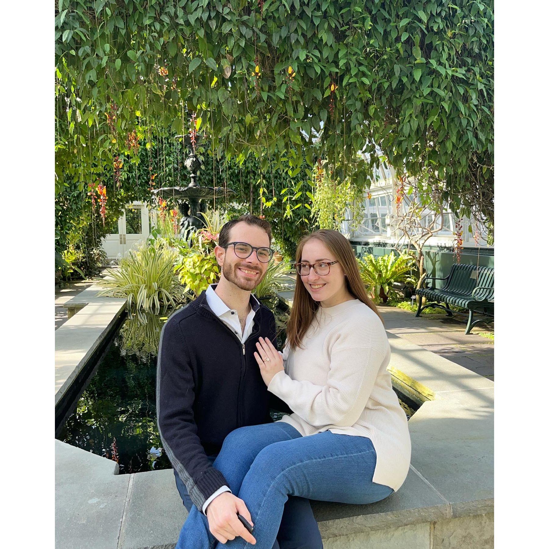 Engagement photo shoot