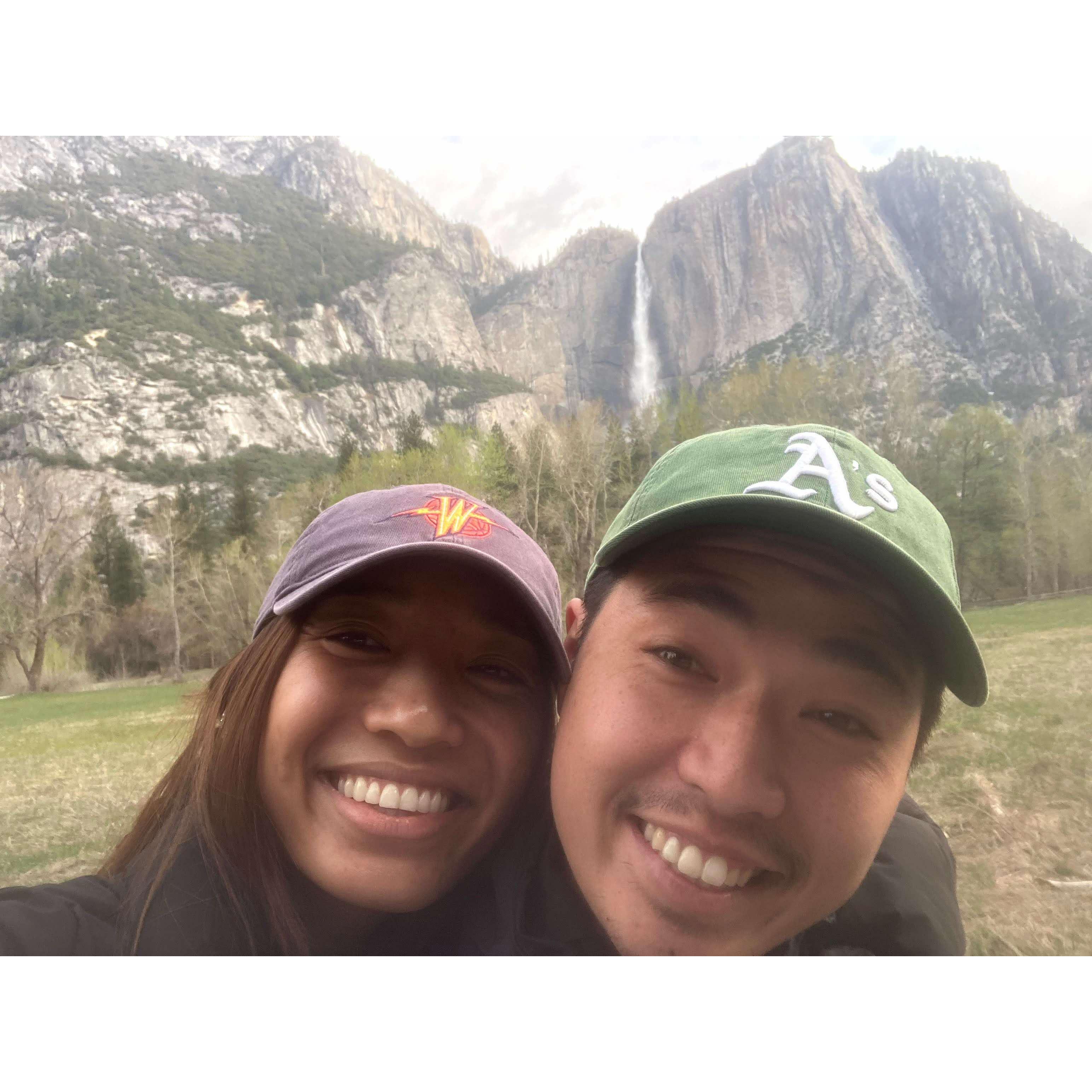 2021 - Jack surprises Diana with a trip to Yosemite for her birthday, complete with sandwiches and activities for the day.