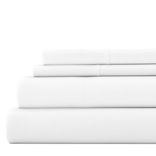 Becky Cameron, Easy Care, Solid Sheet Set, King, White