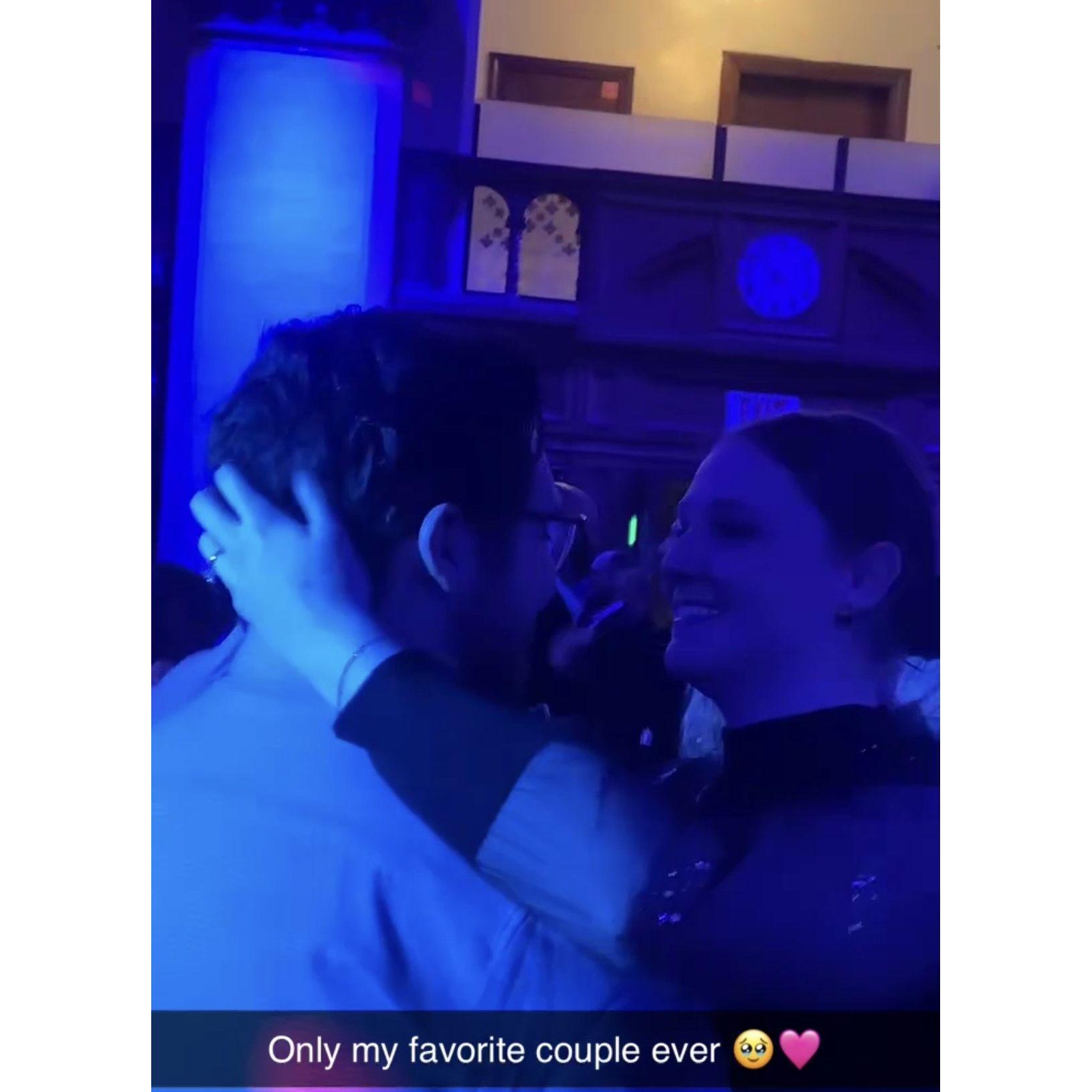 Another candid moment captured  by a friend at New Years