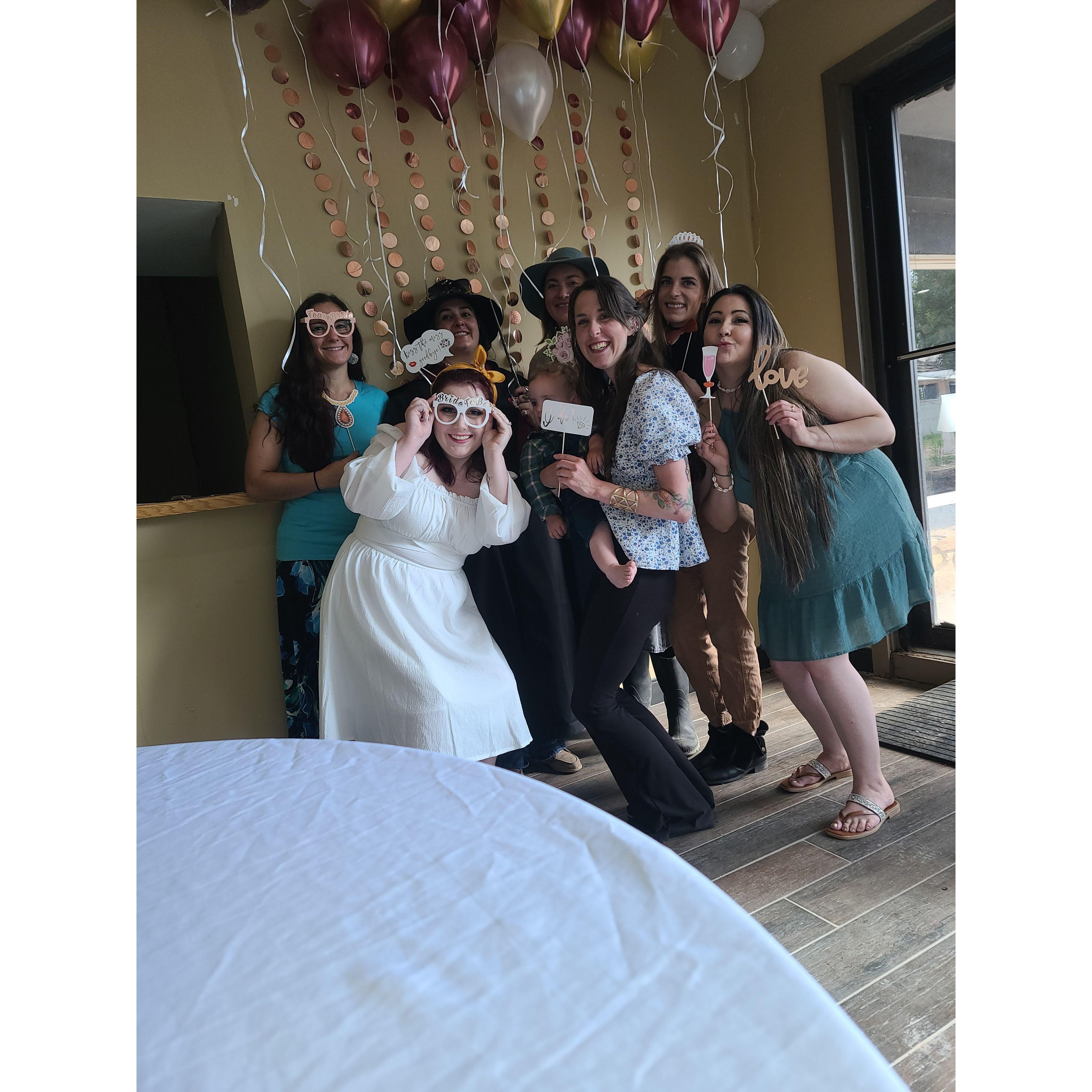 Bridal shower in Pagosa CO. We had a blast and the best part was getting to see everyone and catch up.