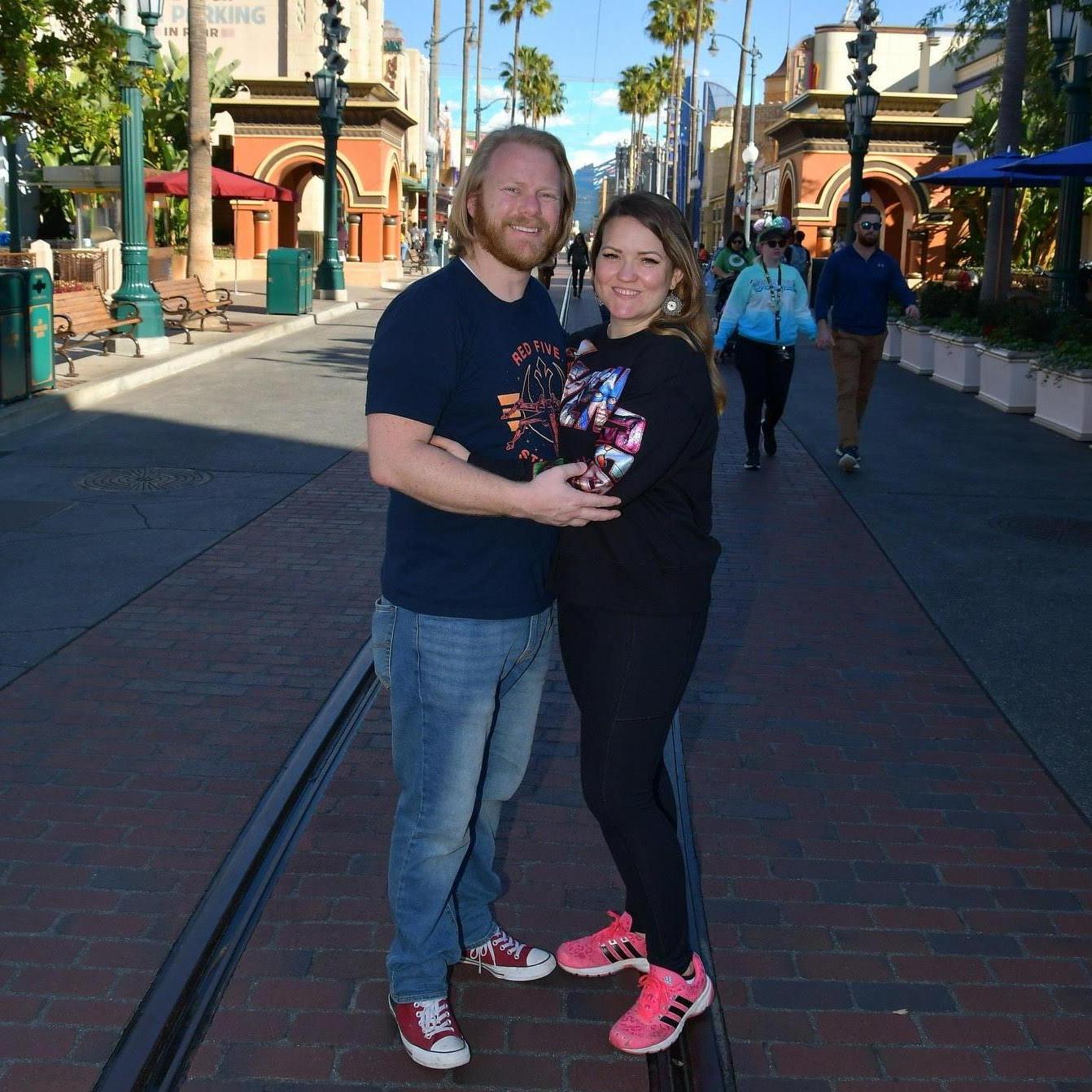 We had so much fun at California Adventure in Disneyland. This is Sunset Blvd.