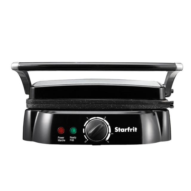 The Rock by Starfrit Panini Grill in Black