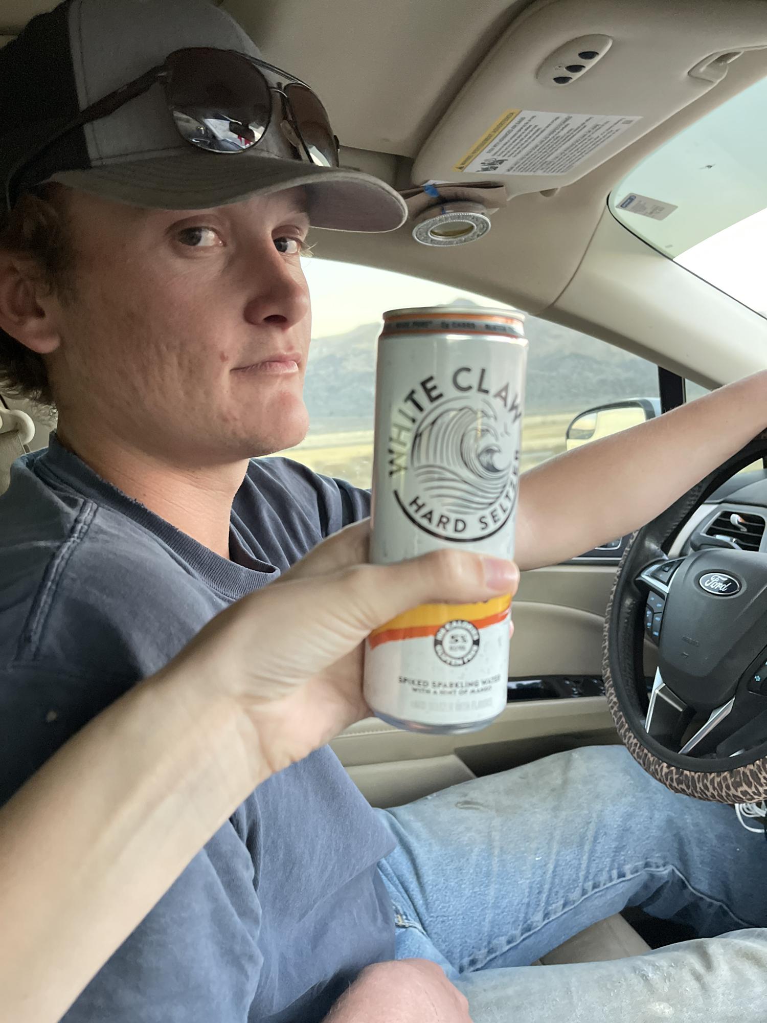 Finally his turn to drive on our way to NFR