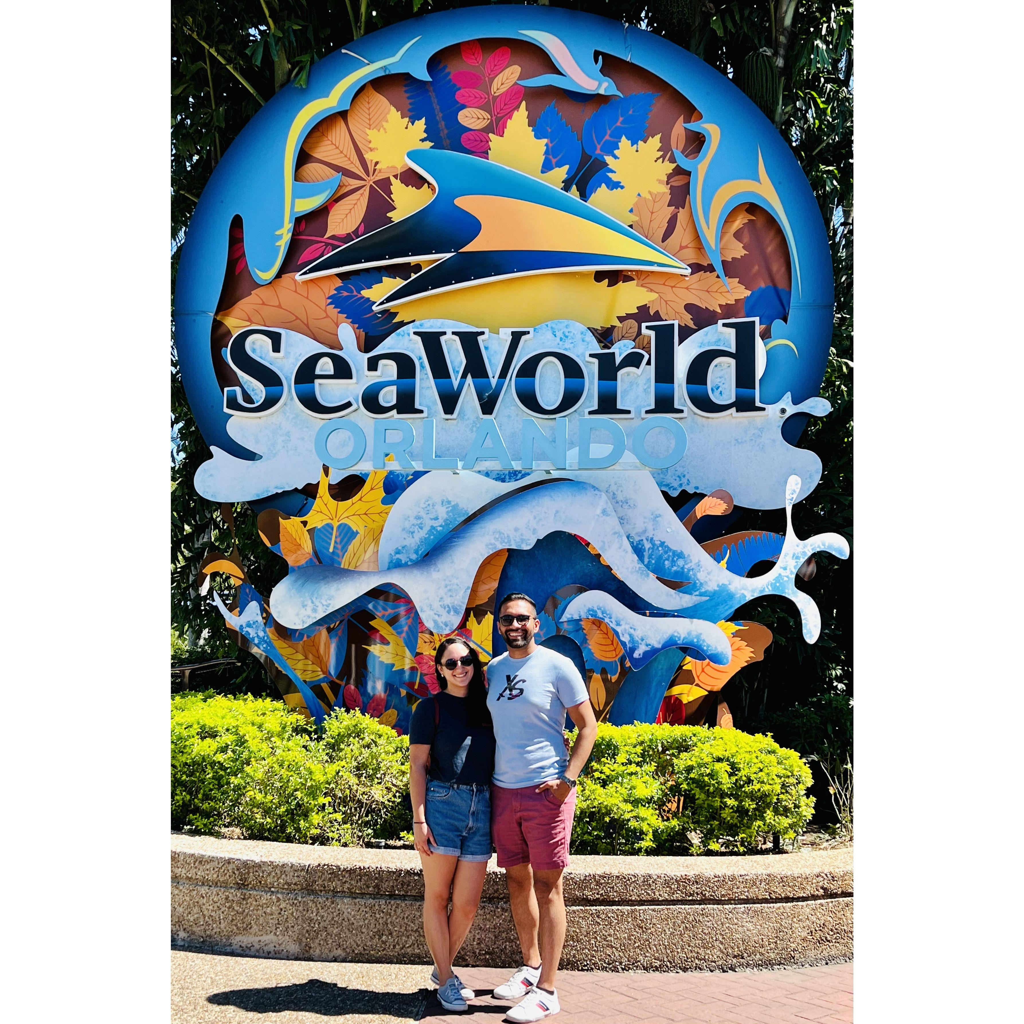 Our first time to Sea World!