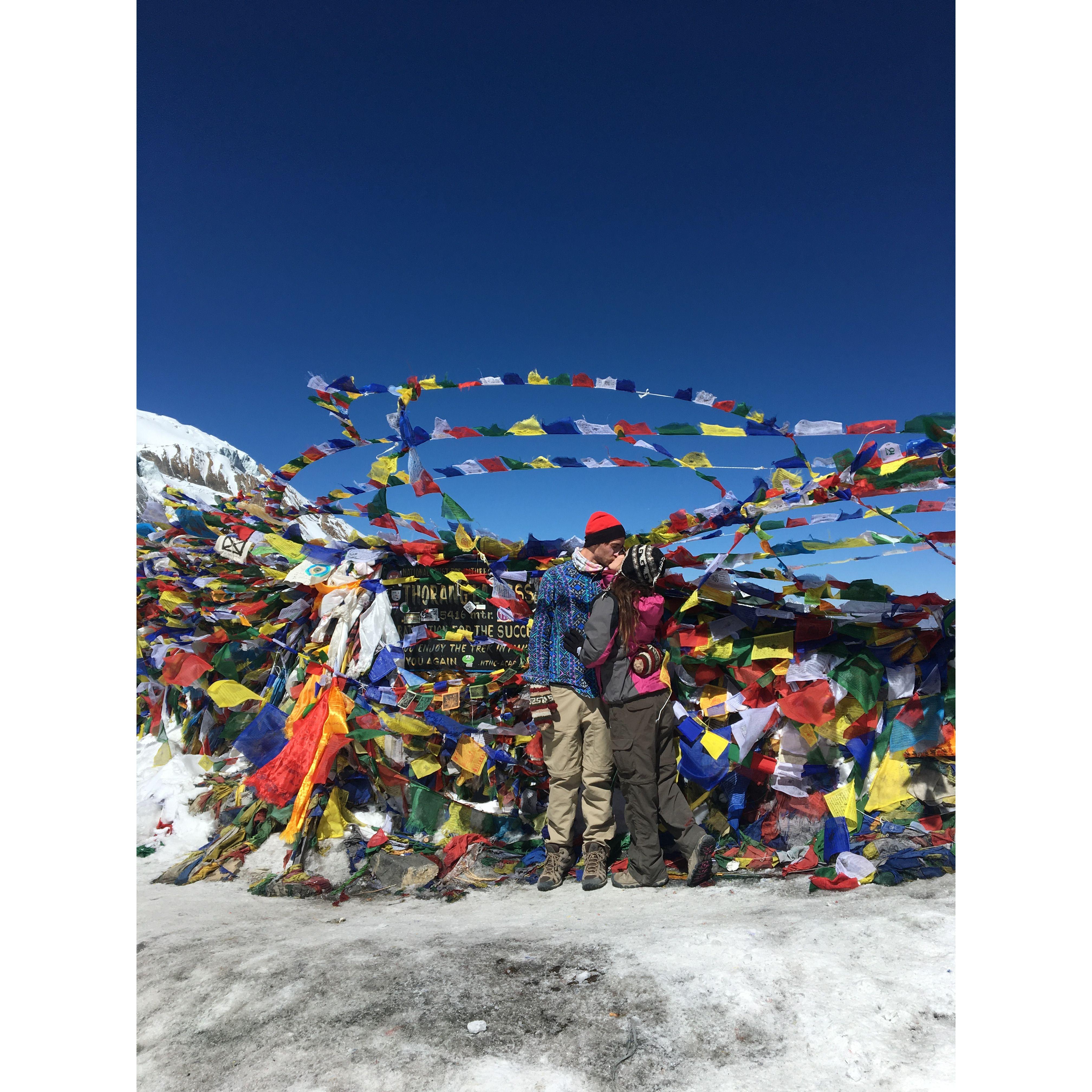 Making it to Thorong La Pass, Annapurna Circuit, Nepal!