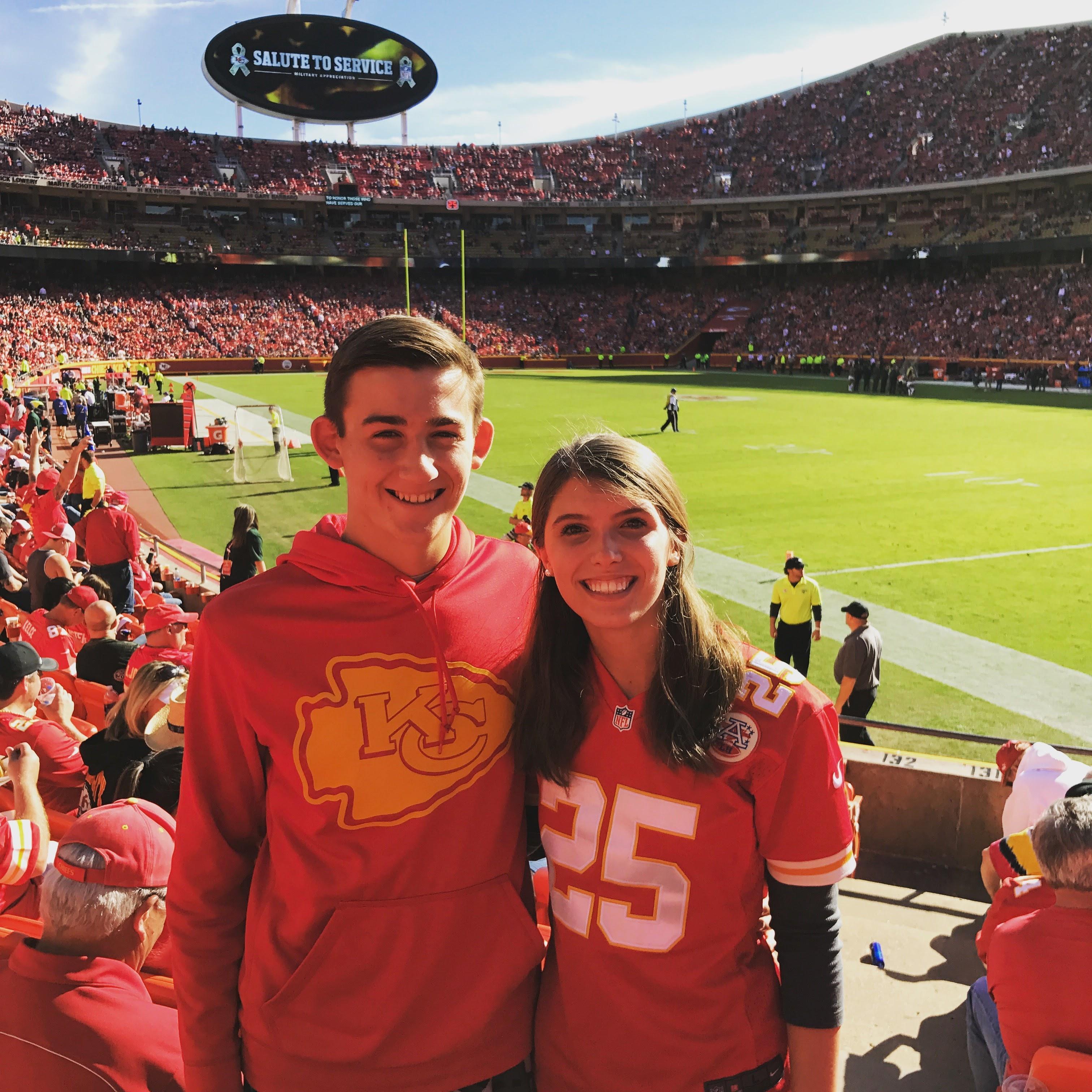 First Chiefs game together