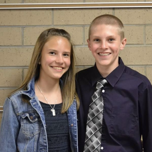 Back where it all started in middle school. Bryce’s 8th grade graduation