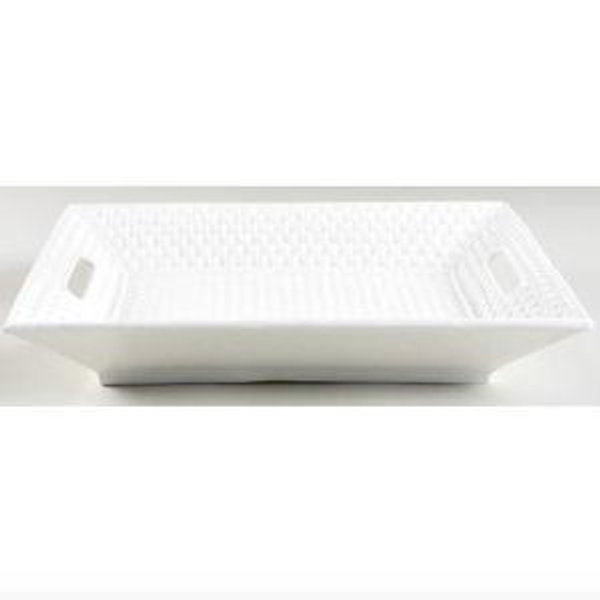 Tiffany Weave 12" Handled Tray by Tiffany
