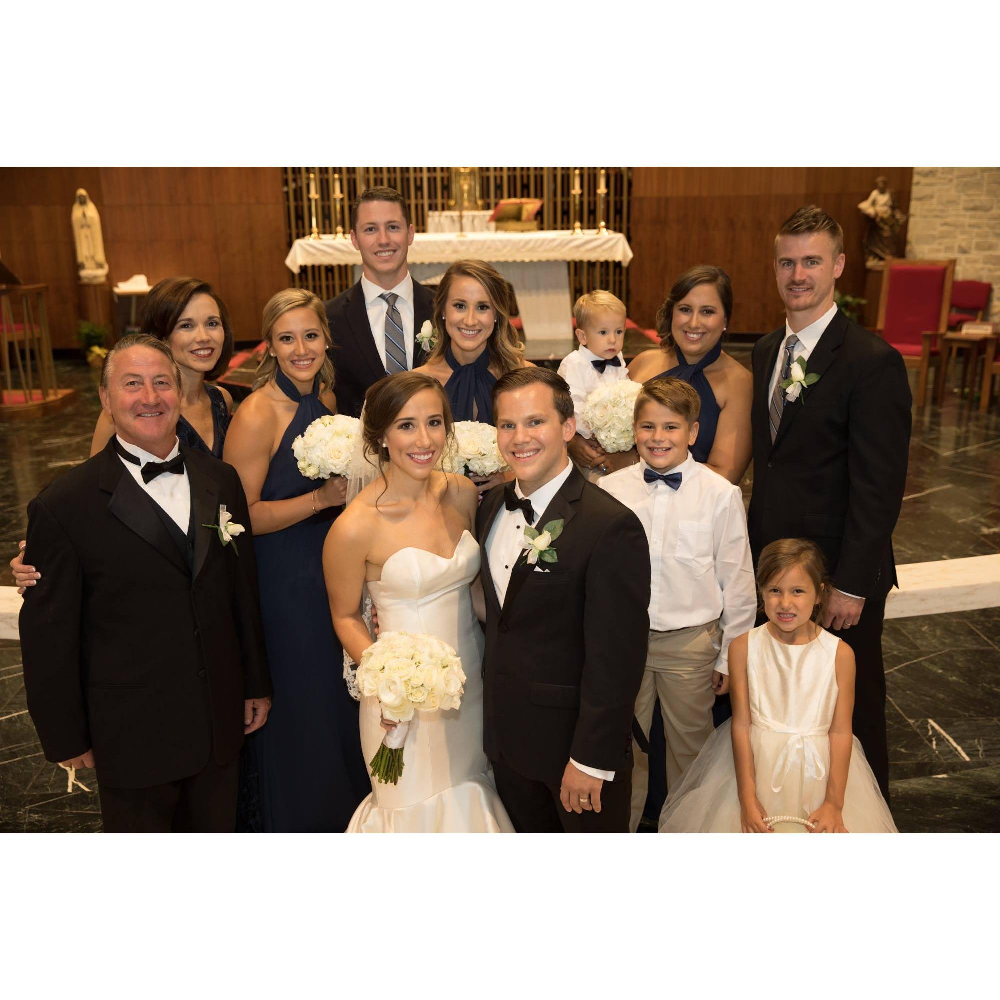 We're both mildly obsessed with our families and couldn't imagine not having their love and support!