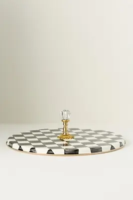 MacKenzie-Childs Check Cheese Platter