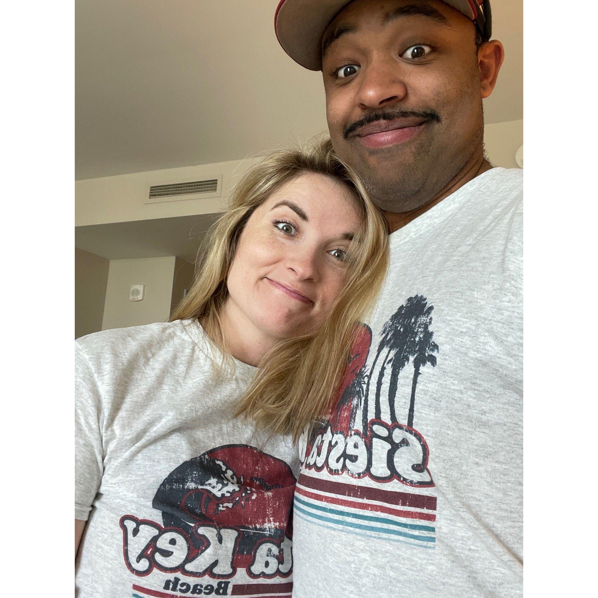 Our first trip and the first time we started matching, SORRY!