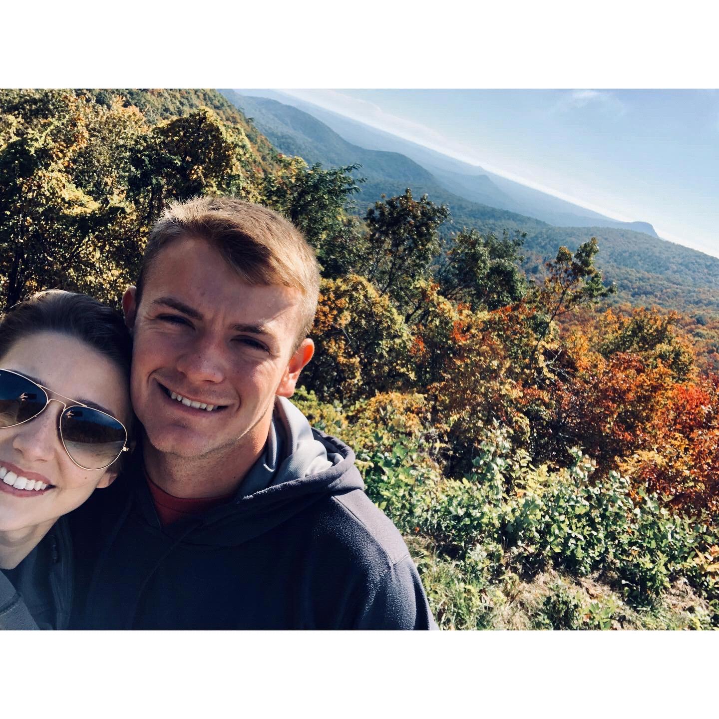 As you can tell we love the mountains! Scenic highway near Helen GA
