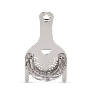 KORIKO 2-PRONG COCKTAIL STRAINER - STAINLESS STEEL