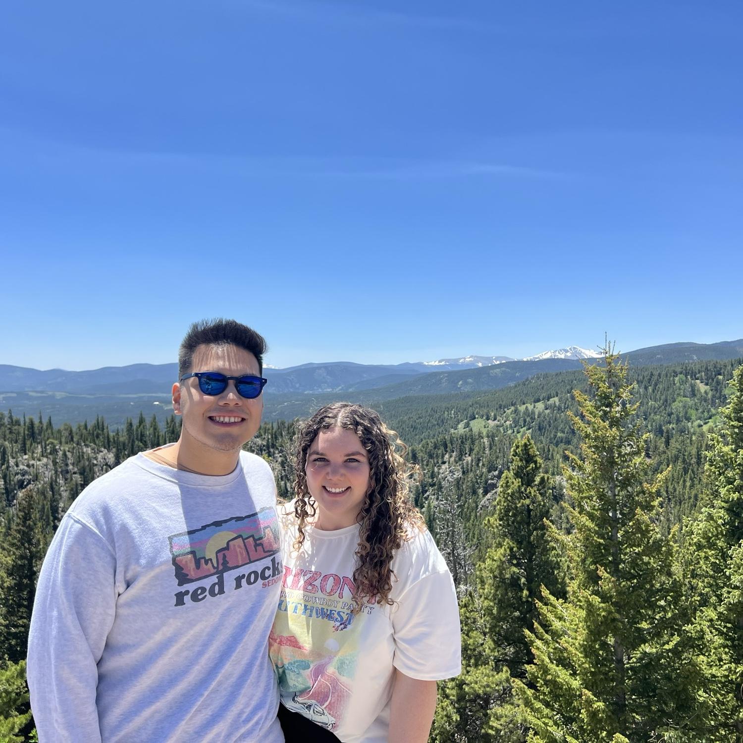 Our first time to Colorado together!