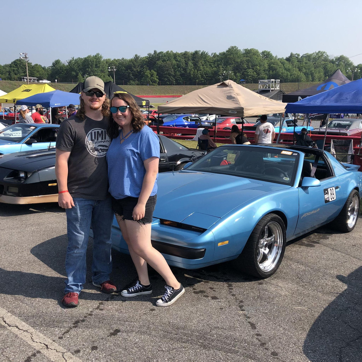Olivia's first autocross; June 2023