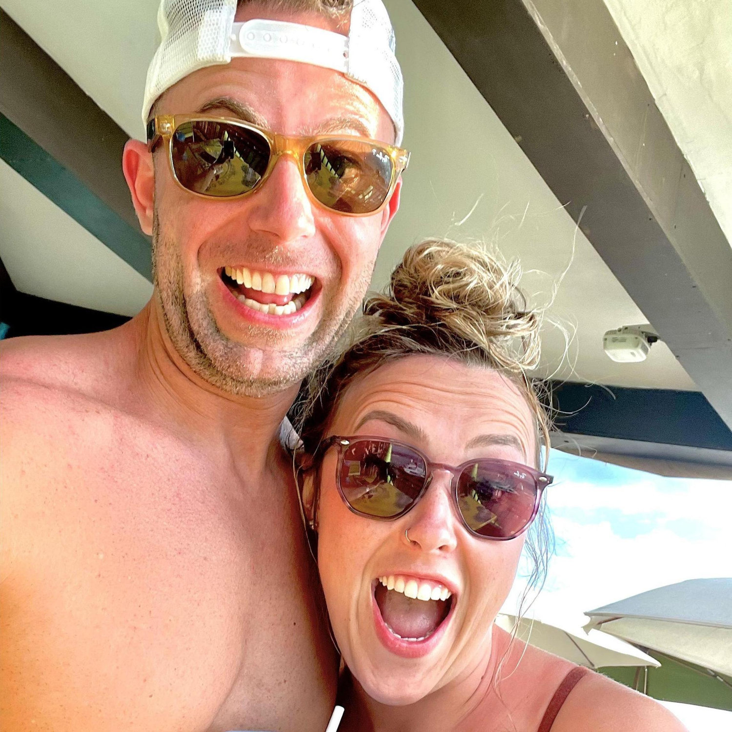 Mike and I went to Jamaica as JUST FRIENDS back in 2022