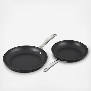 Toughened Nonstick PRO 2-Piece Fry Pan Set