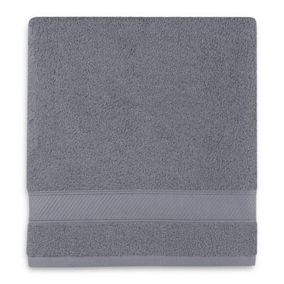 Wamsutta® Hygro® Duet Bath Towel in Chrome