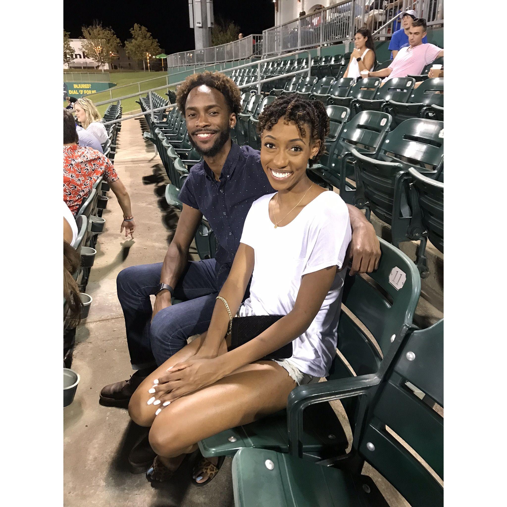 Elizabeth's 24th Birthday at The Montgomery Biscuits game (Montgomery, AL) - 2019