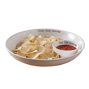 Mud Pie® Hooray Chip and Dip Bowl