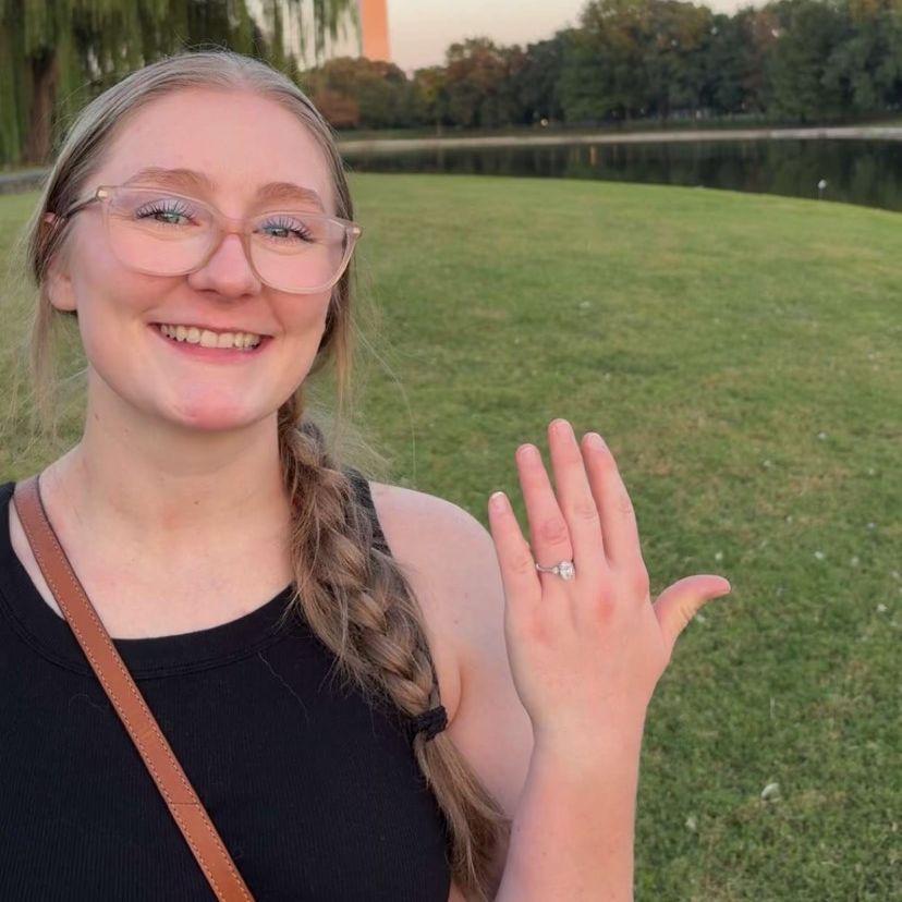 Where we got engaged!