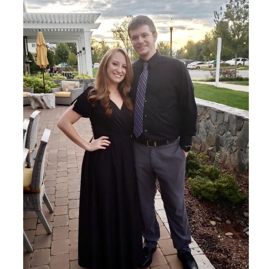 My hot date to Kevin and Elena's wedding