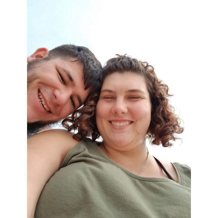 Lake Beach in Wisconsin, August 2019