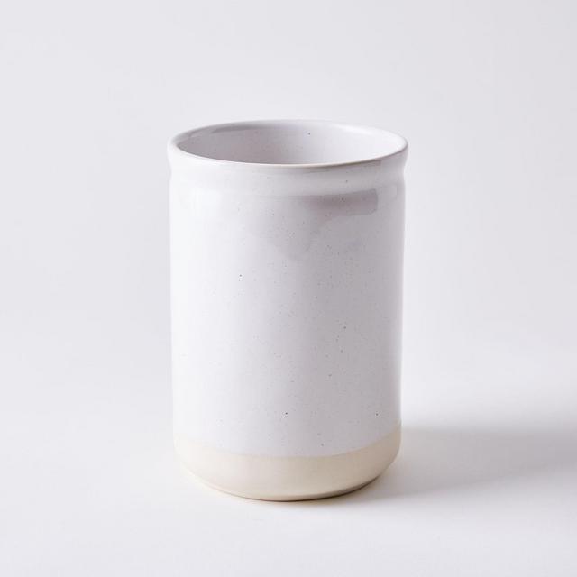 Simple Ceramic Utensil Crock