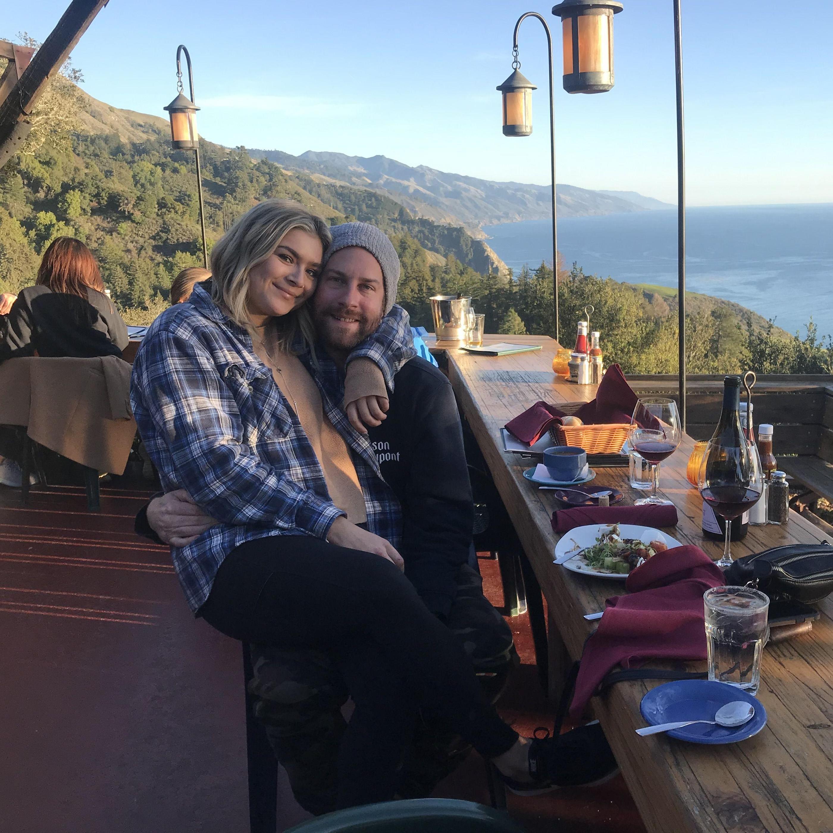 1/22/2019 in Big Sur, the weekend we first made it official