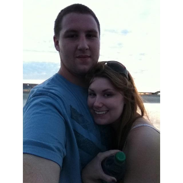 One of our first dates, we skipped school haha