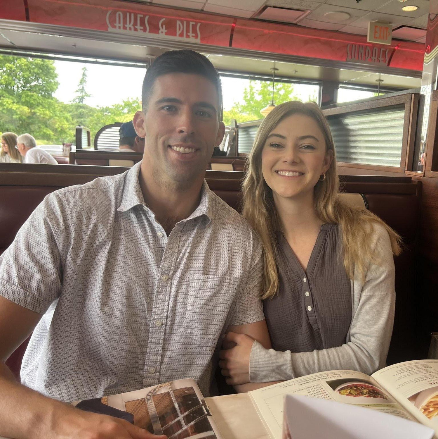 Blake told me that he loved me after we ate lunch at this diner!