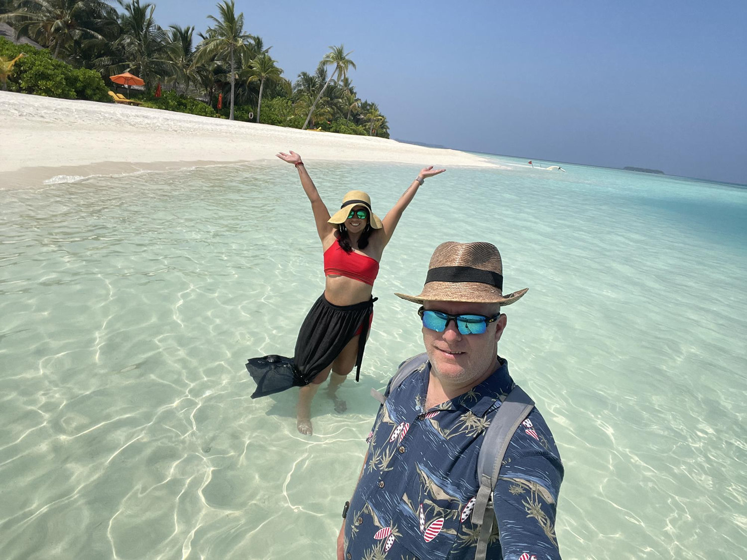 Traveled 20+ hours to get to this amazing location. Maldives 2021.