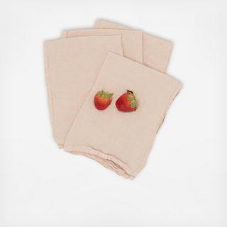 Simple Linen Napkin, Set of 4