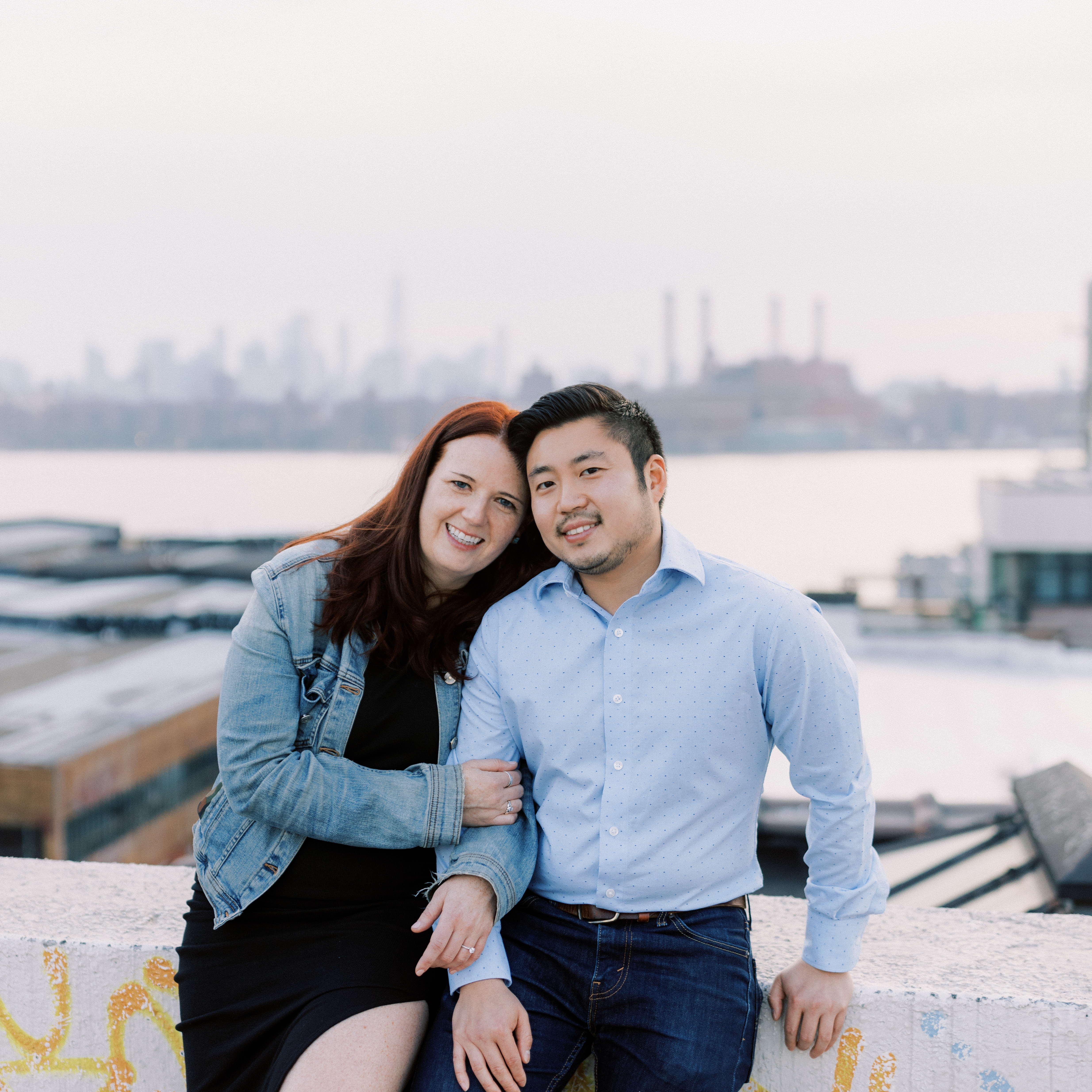 From our engagement photos with our amazing photographer 