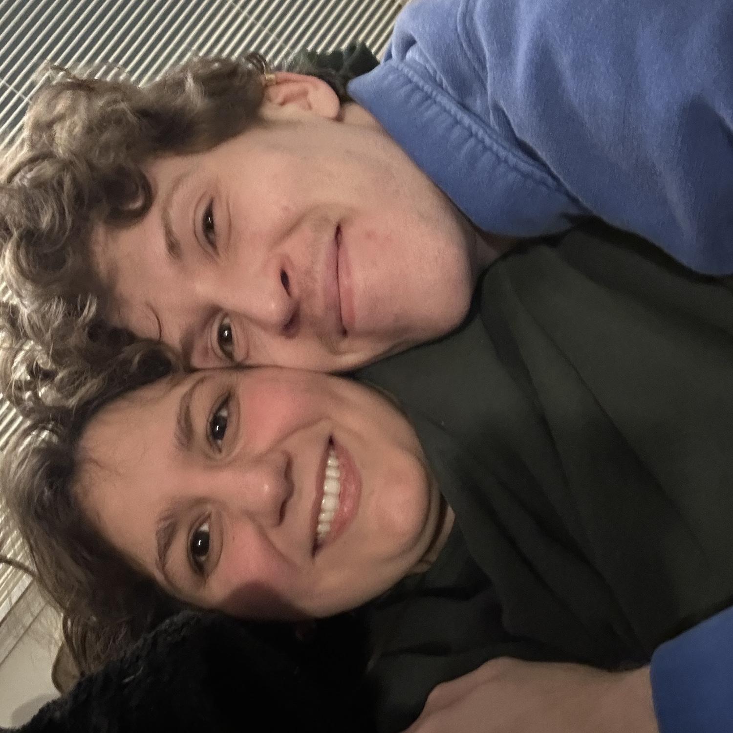 During the couple’s first Valentine’s Day, when Abbie came down with the flu and Peter took care of her. And of course he remembered flowers and chocolates and a stuffed rabbit :)