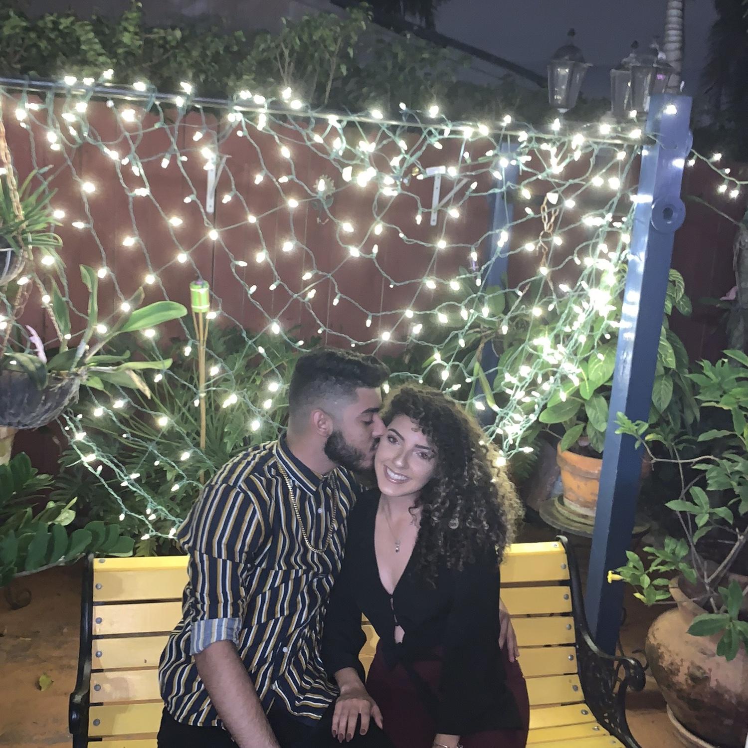 The first time we officially became boyfriend and girlfriend❤️