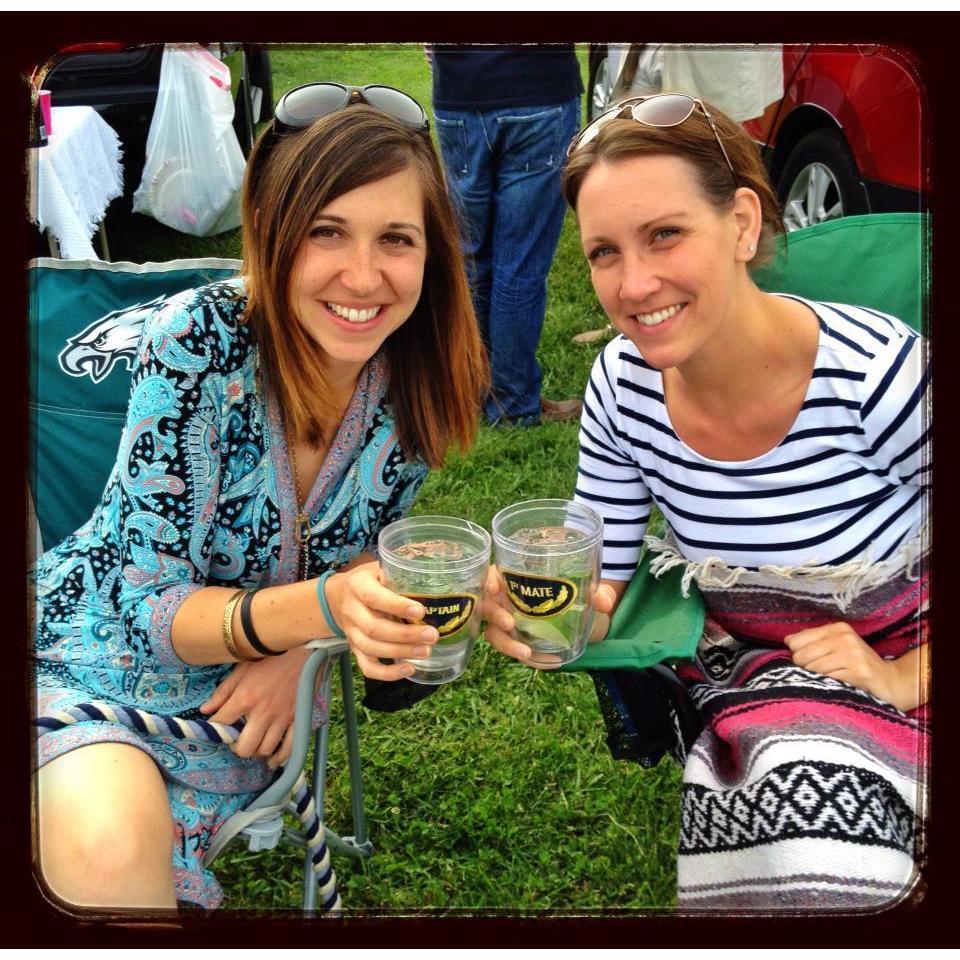 Polo Daze tailgate at Brandywine Polo Club (Kate & Suz)