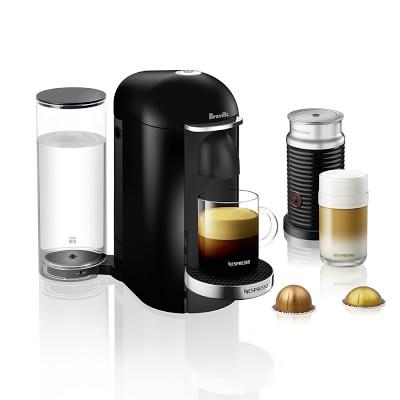 Nespresso VertuoPlus Deluxe Coffee Maker & Espresso Machine by Breville with Aeroccino