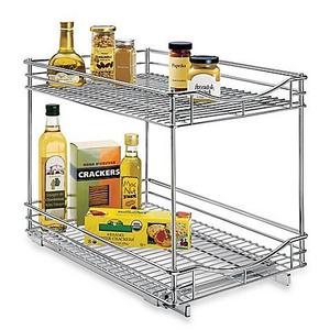 Lynk Professional 14-Inch x 18-Inch Roll-Out Under-Cabinet Double Drawer