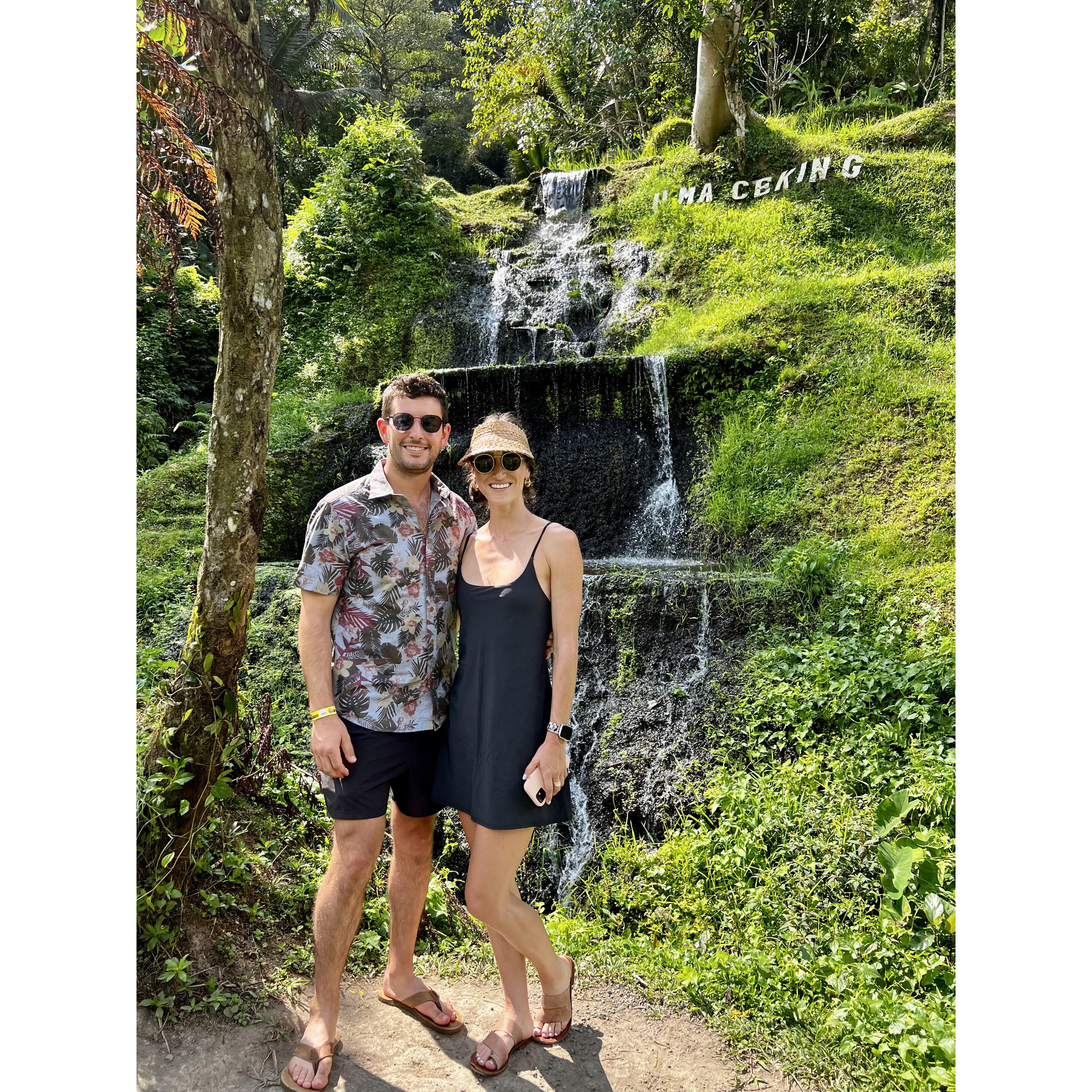 Touring monkey forests in Ubud, Bali