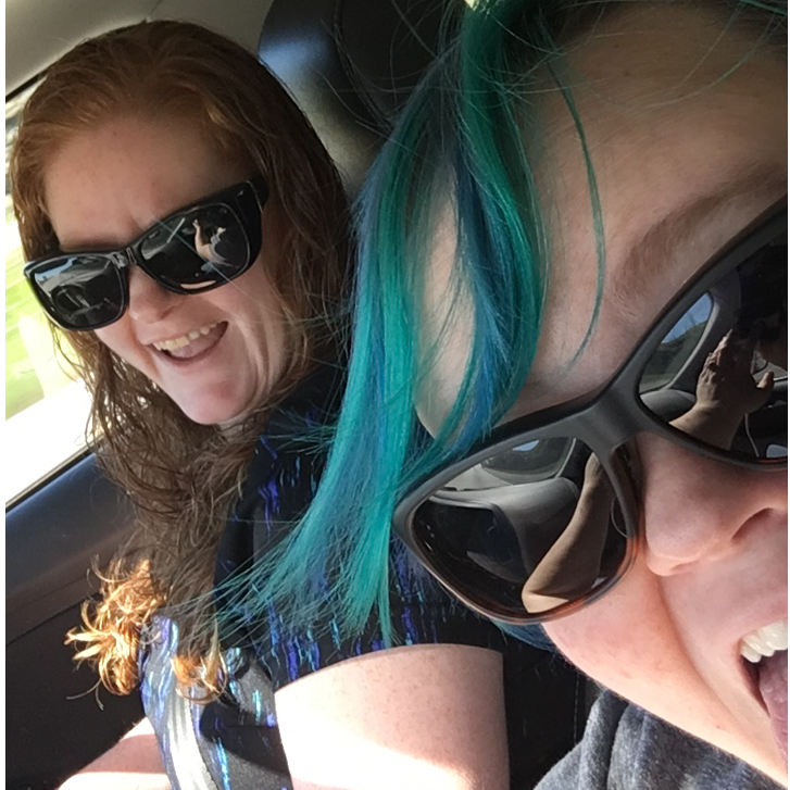 Just the usual shenanigans in the car.