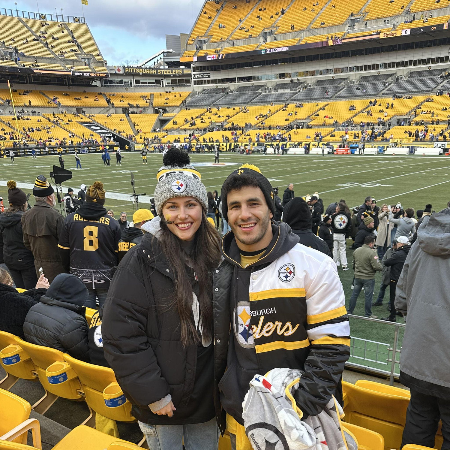 Our first of many Steelers game