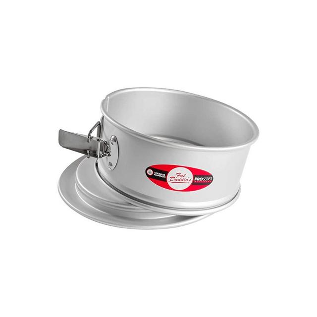 Fat Daddio's Springform Cake Pan, 8 x 3 Inch, Silver