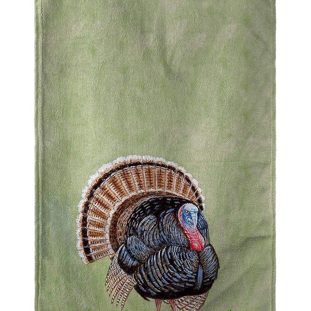 Betsy Drake Wild Turkey Kitchen Towel