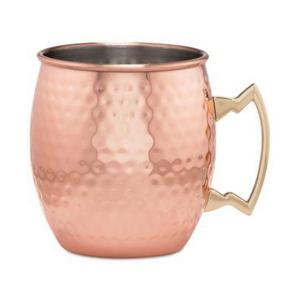 Thirstystone - Hammered Copper Moscow Mule Mug with Classic Handle