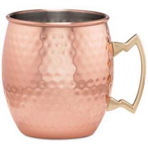Thirstystone - Hammered Copper Moscow Mule Mug with Classic Handle