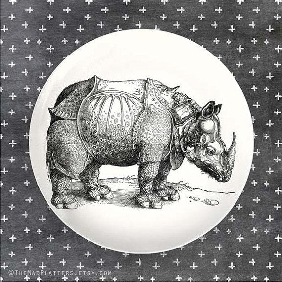 rhino melamine plate