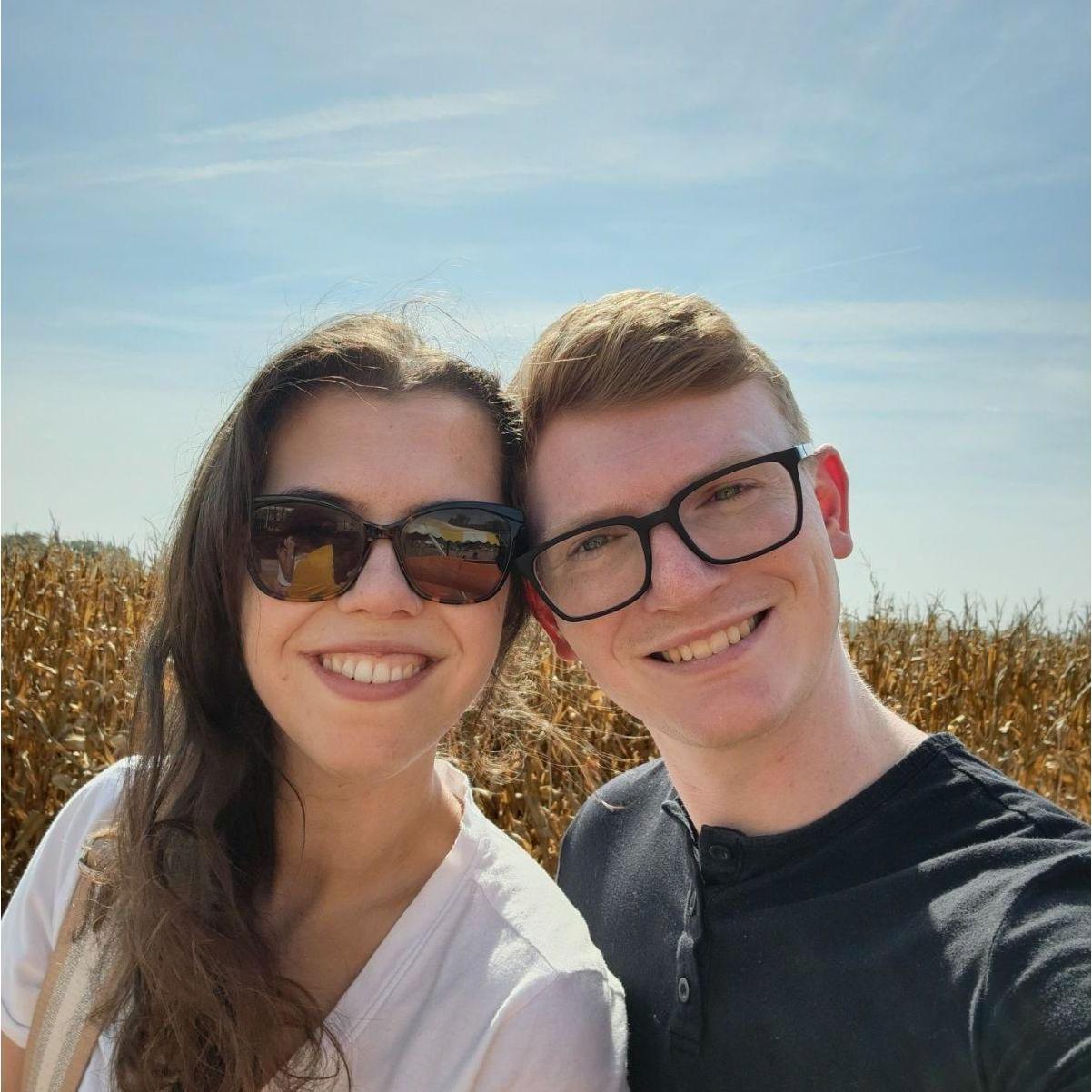 Hayride and corn maze in Manhattan, KS, October 2024