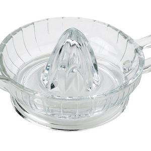 HIC Harold Import Co. - HIC Citrus Juicer Reamer with Handle and Pour Spout, Heavyweight Glass